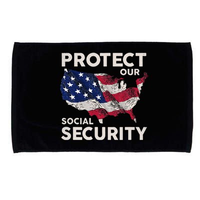 Protect Our Social Security Microfiber Hand Towel