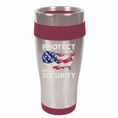 Protect Our Social Security 16oz Travel Tumbler