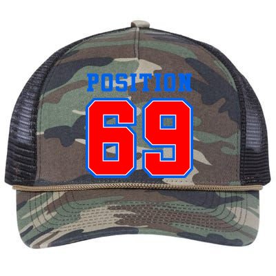 Position 69 Retro Rope Trucker Hat Cap