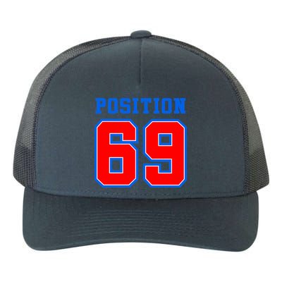 Position 69 Yupoong Adult 5-Panel Trucker Hat