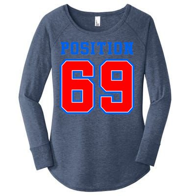 Position 69 Women's Perfect Tri Tunic Long Sleeve Shirt