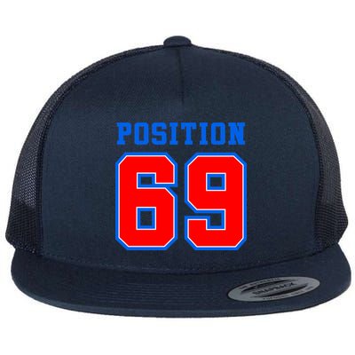 Position 69 Flat Bill Trucker Hat