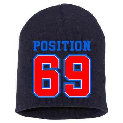 Position 69 Short Acrylic Beanie