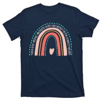 Positive Teacher Inspire Rainbow T-Shirt