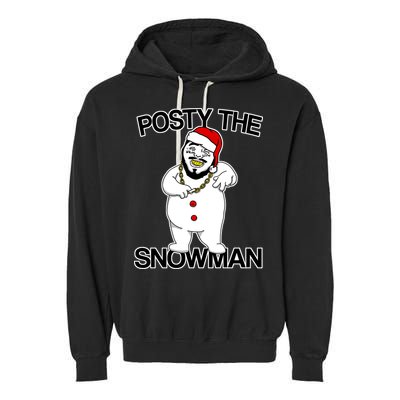 Posty The Snowman Garment-Dyed Fleece Hoodie