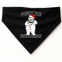 Posty The Snowman USA-Made Doggie Bandana