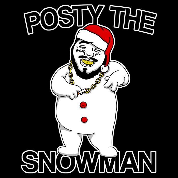 Posty The Snowman USA-Made Doggie Bandana
