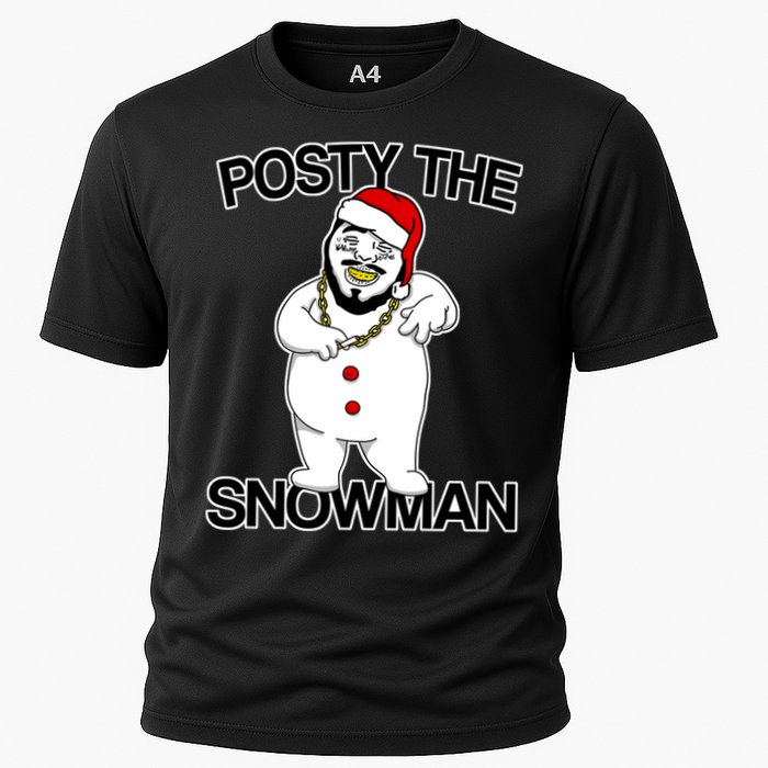Posty The Snowman Cooling Performance Crew T-Shirt