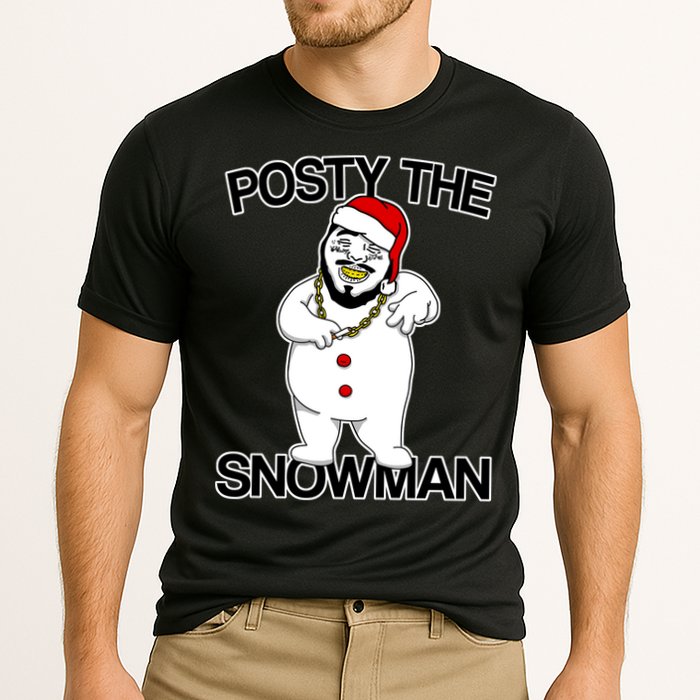 Posty The Snowman Cooling Performance Crew T-Shirt