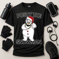Posty The Snowman Cooling Performance Crew T-Shirt