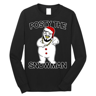 Posty The Snowman Long Sleeve Shirt