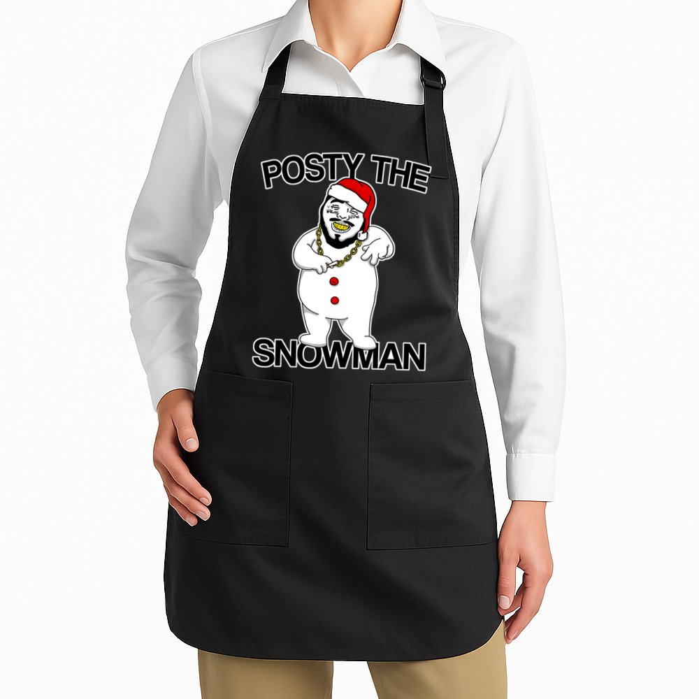 Posty The Snowman Apron