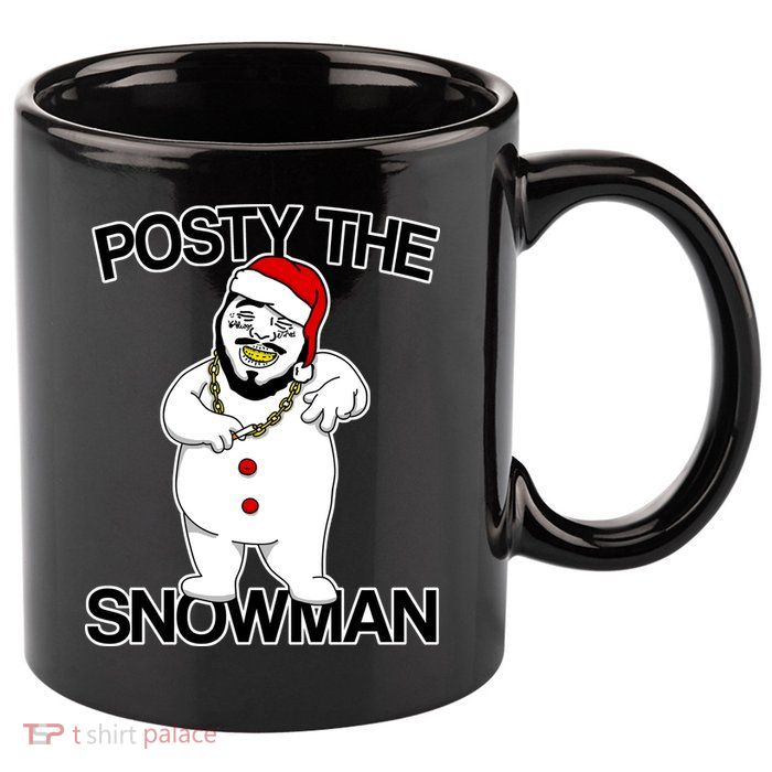 Posty The Snowman 11oz C Handle Ceramic Mug