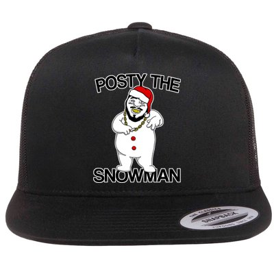 Posty The Snowman Flatbill Hat