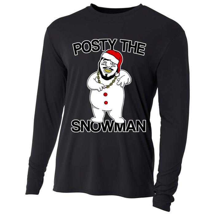 Posty The Snowman Cooling Performance Long Sleeve Crew
