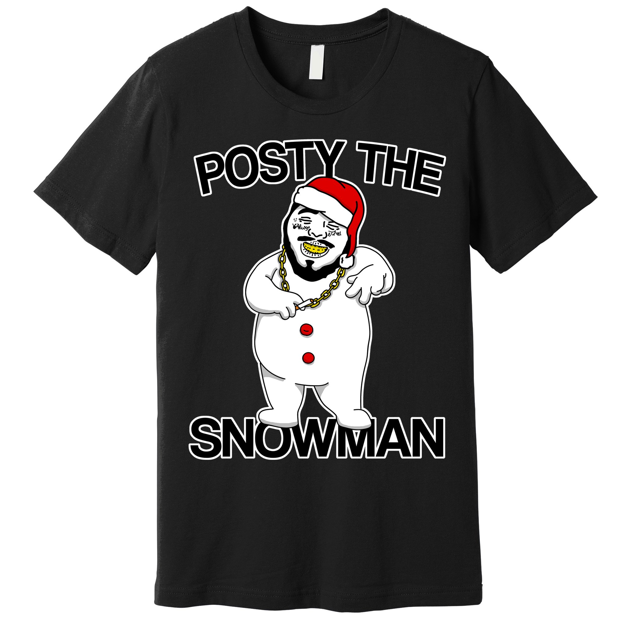 Posty The Snowman Premium T-Shirt