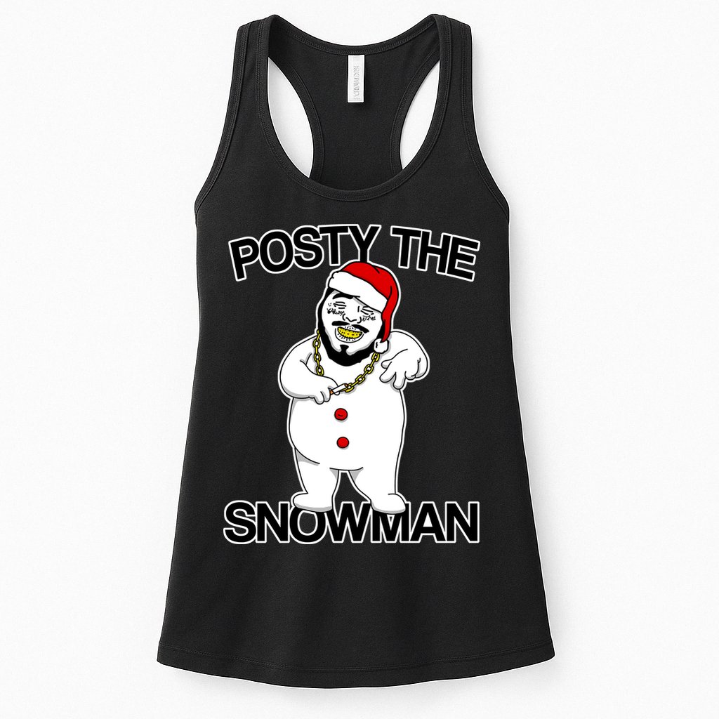 Posty The Snowman Womens Tank Top