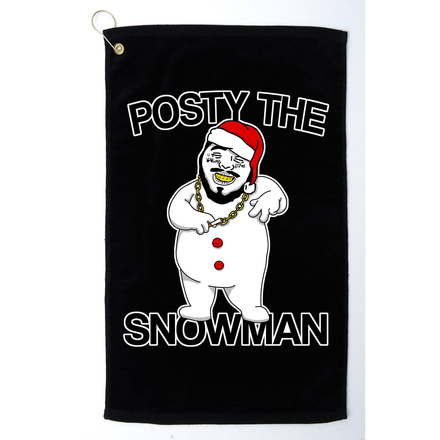 Posty The Snowman Golf Towel