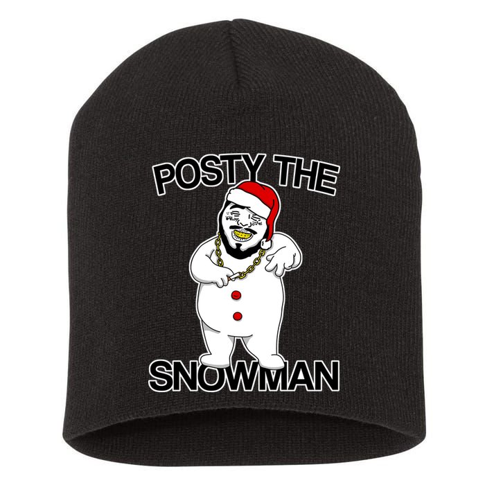 Posty The Snowman Short Acrylic Beanie