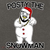 Posty The Snowman Cotton Canvas Backpack