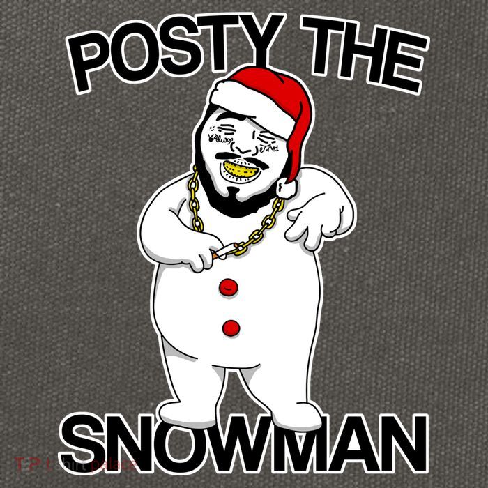 Posty The Snowman Cotton Canvas Backpack