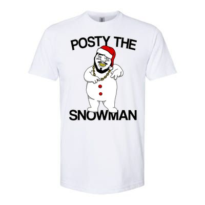 Posty The Snowman Softstyle® CVC T-Shirt