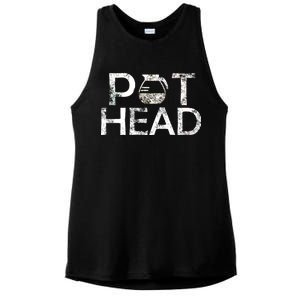 Pot Head Ladies PosiCharge Tri-Blend Wicking Tank