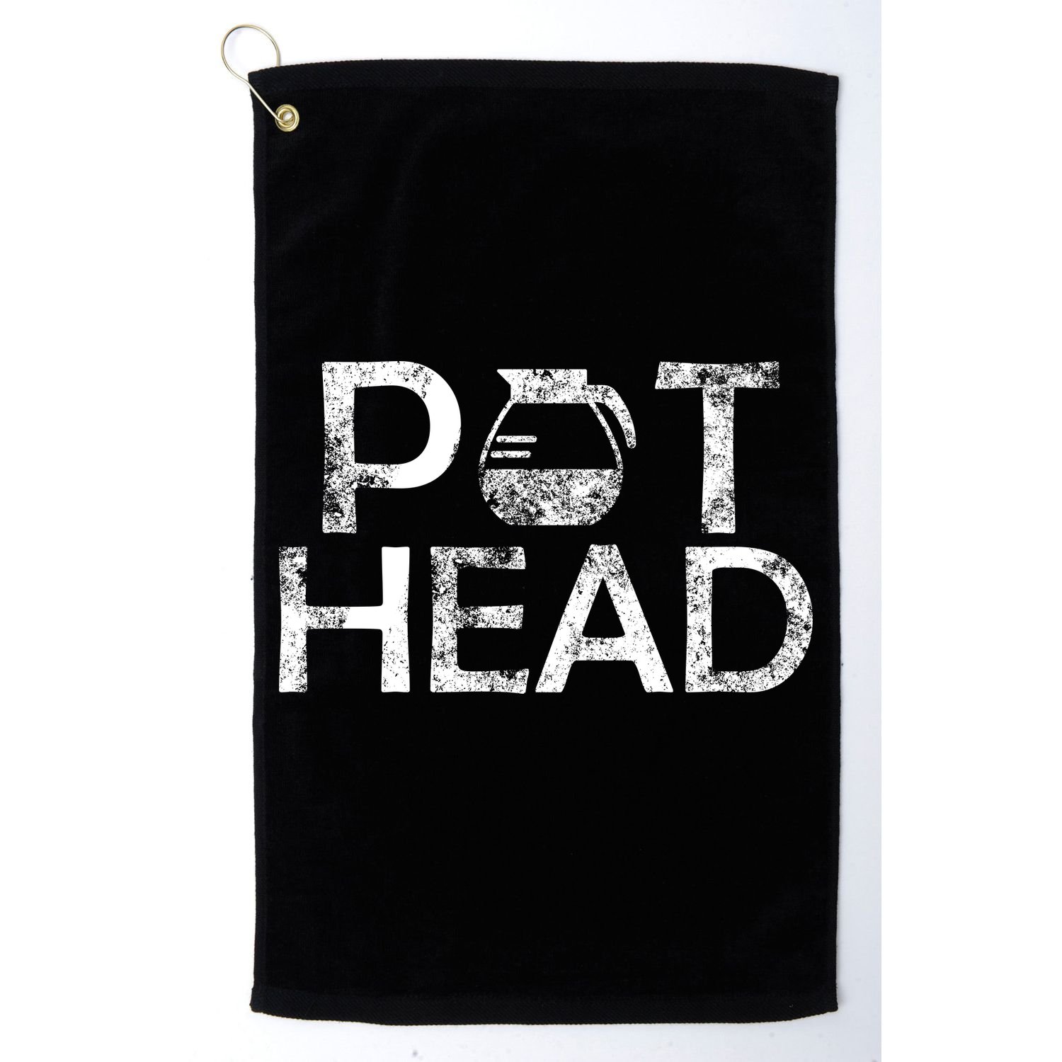 Pot Head Golf Towel