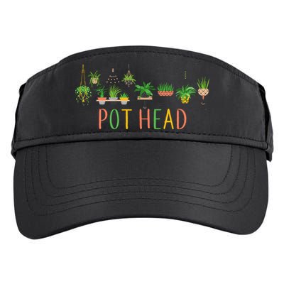 Pot Head For Plant lovers Adult Drive Performance Visor