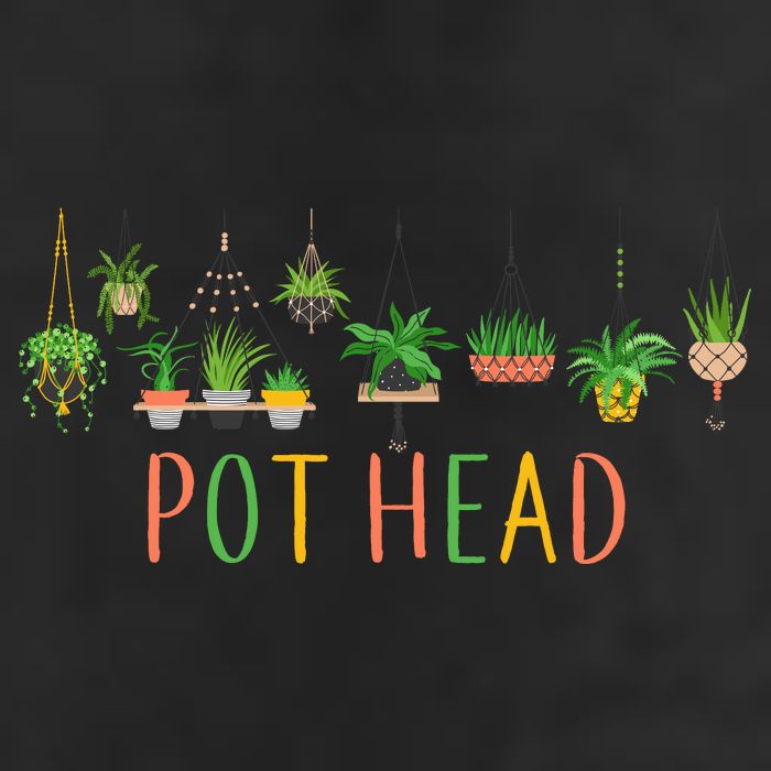 Pot Head For Plant lovers Adult Drive Performance Visor