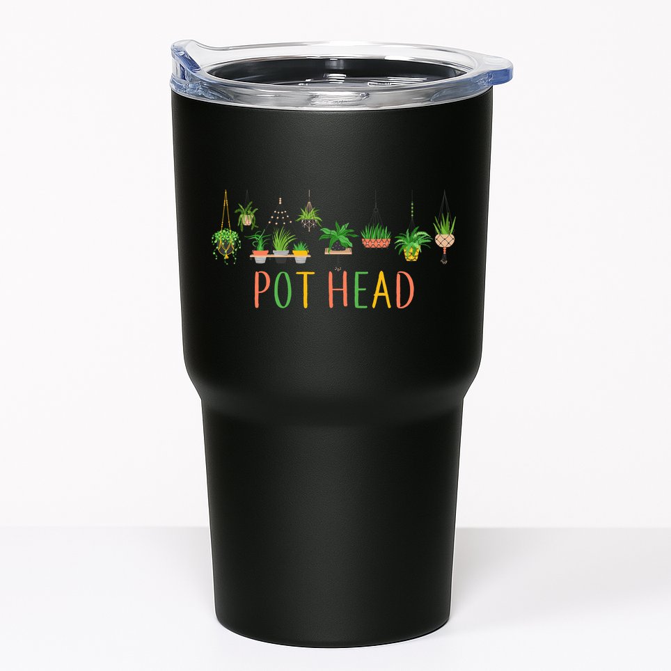 Pot Head For Plant lovers Tumbler