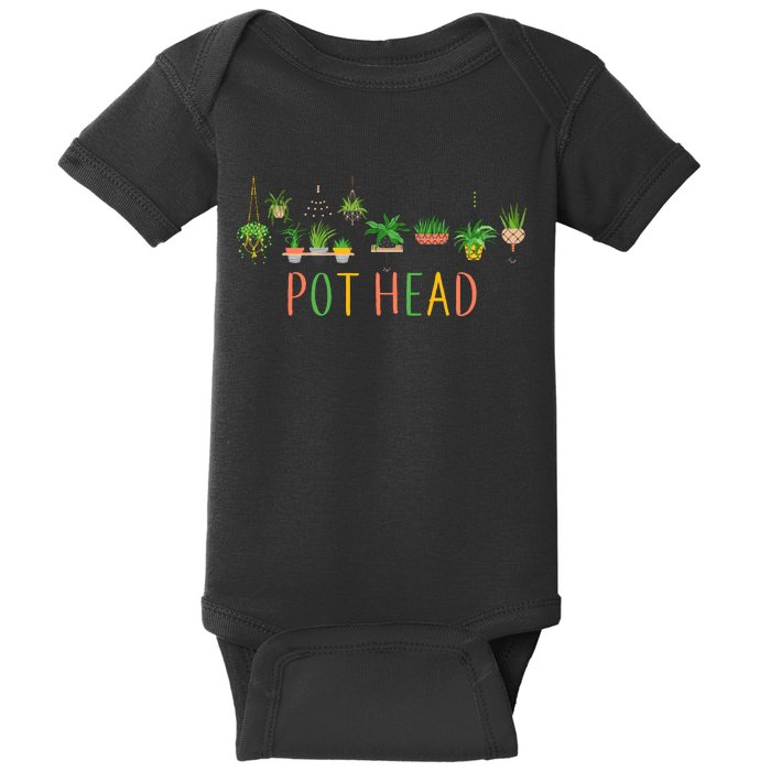 Pot Head For Plant lovers Baby Bodysuit