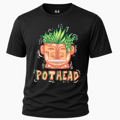 Pot Head Funny Performance Shirt