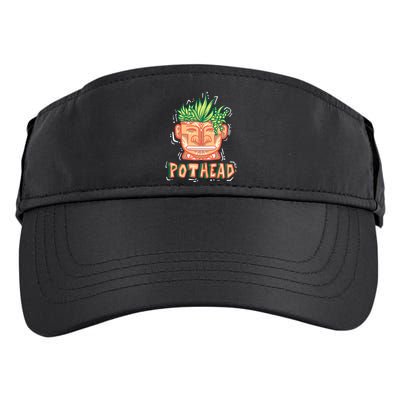 Pot Head Funny Adult Drive Performance Visor