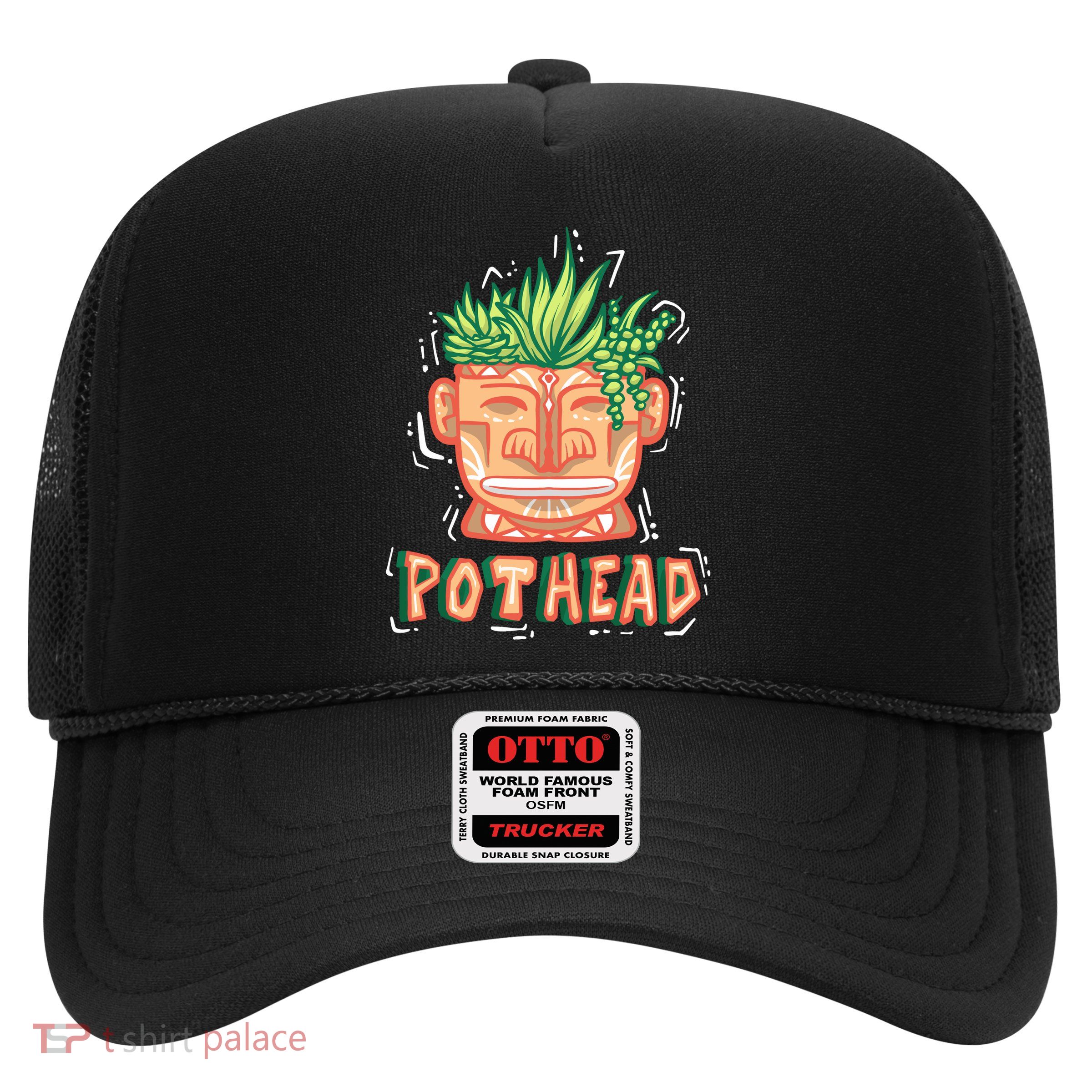 Pot Head Funny Trucker Hat