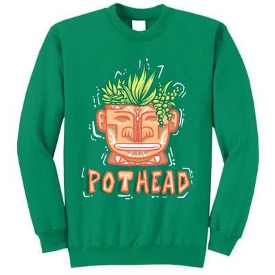 Pot Head Funny Sweatshirt