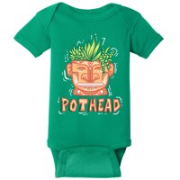 Pot Head Funny Baby Bodysuit