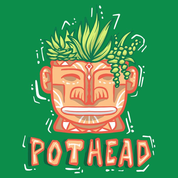 Pot Head Funny Baby Bodysuit
