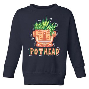 Pot Head Funny Toddler Sweatshirt