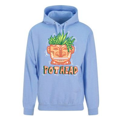 Pot Head Funny Unisex Surf Hoodie