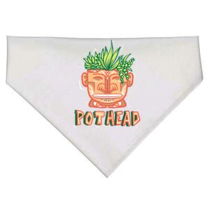 Pot Head Funny USA-Made Doggie Bandana