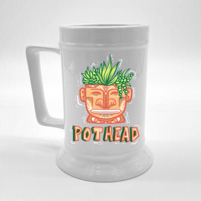 Pot Head Funny Beer Stein