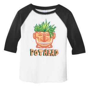 Pot Head Funny Toddler Fine Jersey T-Shirt