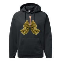 Pot Lungs Performance Fleece Hoodie