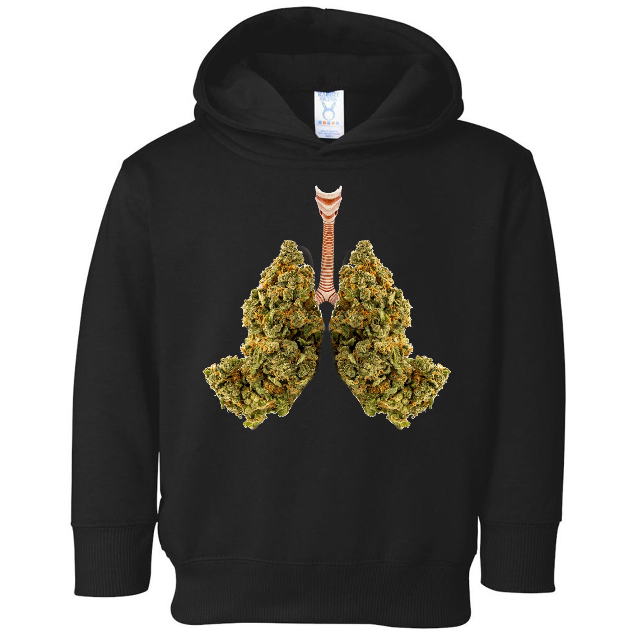 Pot Lungs Toddler Hoodie