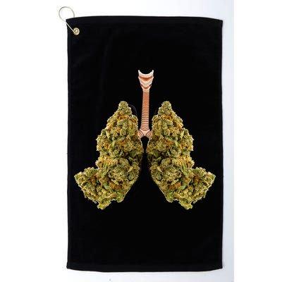 Pot Lungs Golf Towel