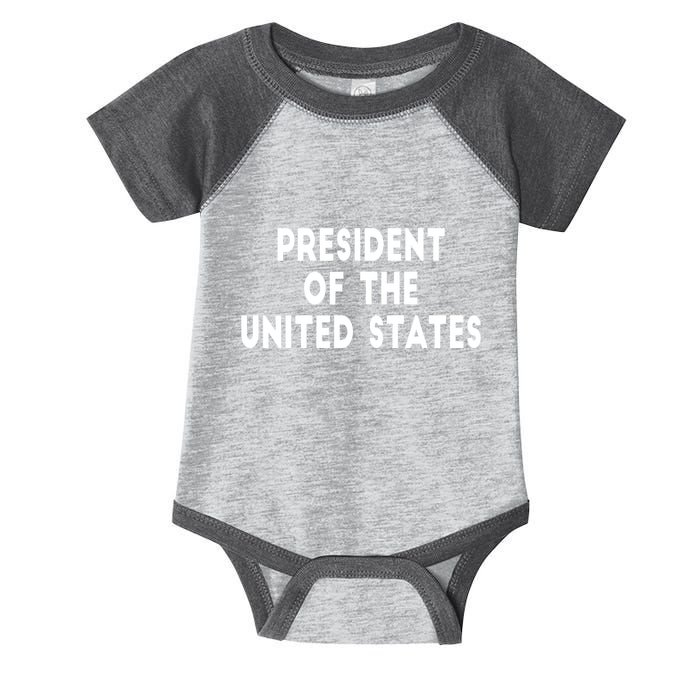 President Of The United States Infant Baby Jersey Bodysuit