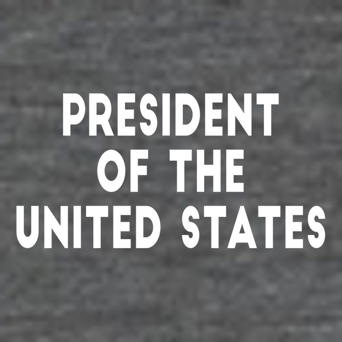 President Of The United States Infant Baby Jersey Bodysuit