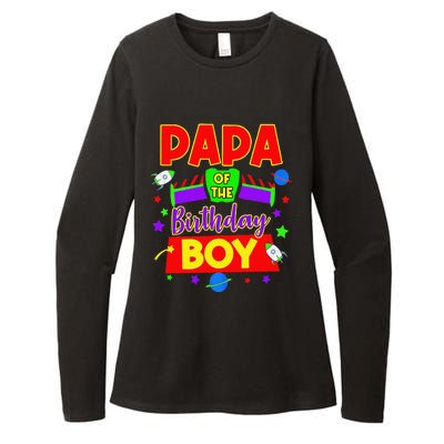 Papa Of The Toy Birthday Story Gift Womens CVC Long Sleeve Shirt