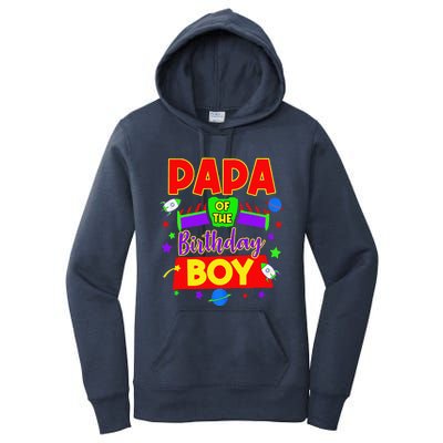 Papa Of The Toy Birthday Story Gift Women's Pullover Hoodie